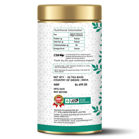 Tea Raja - Darjeeling Second Flush Tea 30 Tea Bags